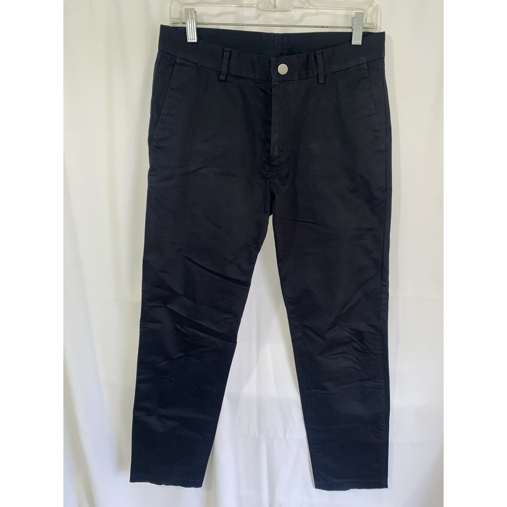 Spoke Build A Pants Mens Size‎ 31 Dark Navy Blue Chino